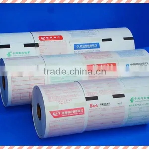 High Quality ATM 55gsm Thermal Paper Rolls thumbnail-1