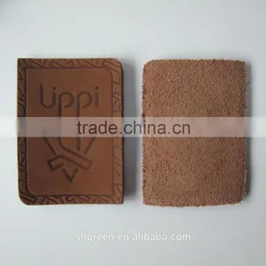 100% True Leather Label,sewing on Leather Patch thumbnail-4