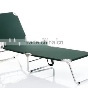 Beach Folidng Sun Lounger With Adjustable Backrest thumbnail-2