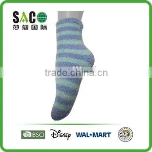 Various Stripe Fluffy Socks thumbnail-3