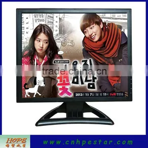 Good Sale Black Color Vga Hdmi av tv Usb Input 17inch Square Screen Used Lcd tv thumbnail-1