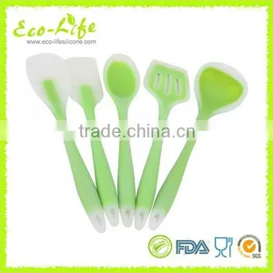 Set of 7 Silicone Cooking Tool Set With Stainless Steel Handle, Kitchen Utensils Kitchenware thumbnail-4