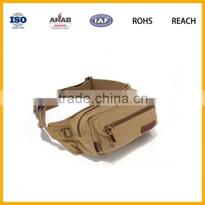 Fashionable and Cheap Canvas Multilayer Waist Bag for Boys and Girls thumbnail-2