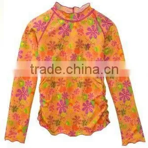 Girls Long Sleeve UV Swimwear thumbnail-1