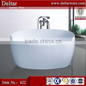Square Bathtub Freestanding Bathtub, With Facucet and Hand Shower, Classic Bathtub Small Bathtub thumbnail-2