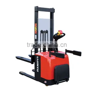 1-2tons Electric Forklift/yujie Good Power Forklift Price/logistics Equipment/stacker Export Good Price thumbnail-2