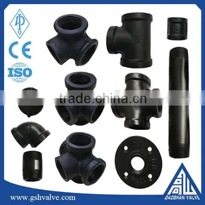 Industrial Style Malleable Iron Pipe Fitting thumbnail-1