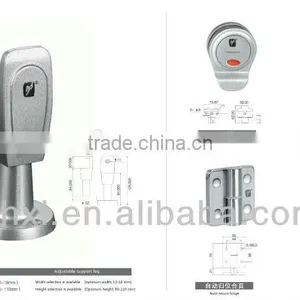 Alloy Toilet Cubicle/partition Hardware, Hinge,corner Fasteners... thumbnail-2