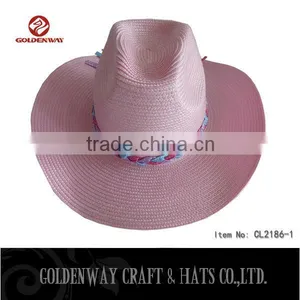 Fashion Design Cheap Blue Cowboy Hat thumbnail-4