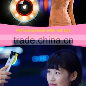 Universal Clip-On Selfie LED Light With Colored Filters And Camera Lens Kit For Smart Phones Tablets thumbnail-3