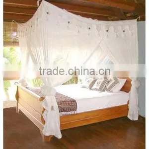European Style Mosquito Net / 4 Poster Mosquito Nets thumbnail-1
