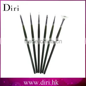 Manicure Tools Wholesale 6pcs Beauty Nail Art Pen Brush thumbnail-2