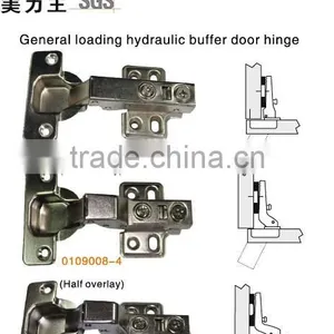 Furniture Hardware Hydraulic Buffer Hinge Furniture Hinges With Soft Close thumbnail-2