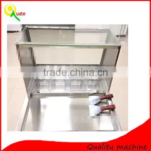 Hot Sale Fry Ice Cream Machine With Flat Table With Cheap Price thumbnail-3