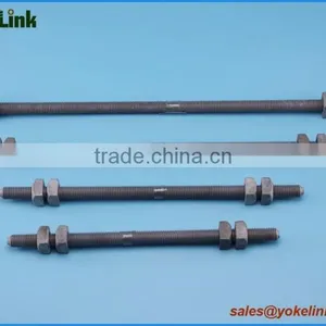 ANSI/IEEE C135.1 Hot Dip Galvanized Double-arming Bolt Full Thread thumbnail-1