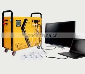 Portable Mobile Solar Power Generator Charger System in Bag for Sale thumbnail-1