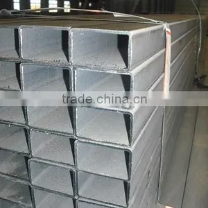 Pre Galvanized Rectangular Pipe / Square Steel Pipes and Tubes thumbnail-2