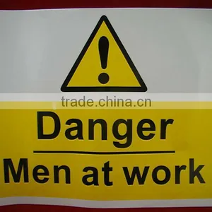 High Quality Custom Logo Danger Warning Sticker OEM thumbnail-1