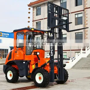 Rough Terrain Forklift Truck CPCY28 thumbnail-1