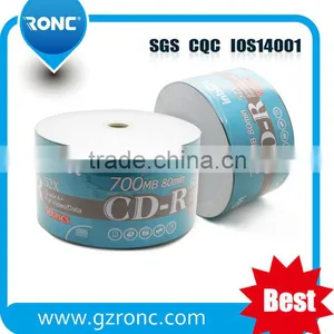 Blank CD-R 52X Factory Wholesale Recordable Silver CDR thumbnail-1