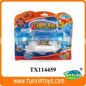 Pull String Mini Small Plastic Toy Airplane for Sale thumbnail-1