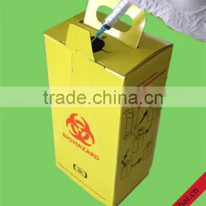 High Quality Medical Disposable Safety Box for Discarded Syringes thumbnail-1
