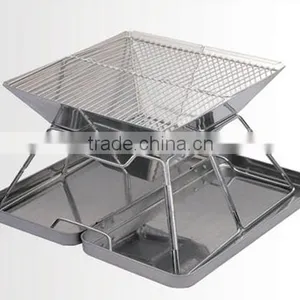 Promotional Stainless Steel Folding Bbq Grills thumbnail-1