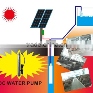 Submersible Water Pump, Deep Well Pump Solar dc Water Pump thumbnail-1