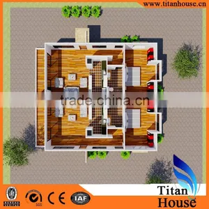 2015 Beautiful Design China Supplier Modern Steel Prefab Duplex Villa thumbnail-4