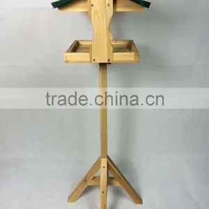 FSC New Products Wooden Hanging Bird Table/bird Feeder for Sale in Factory thumbnail-4