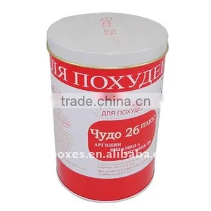 Factory Sell Round Tin Box for Food Canning thumbnail-1