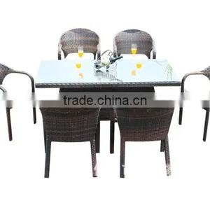 Outdoor Rattan Table Furniture, Luxury Outdoor Furniture thumbnail-4