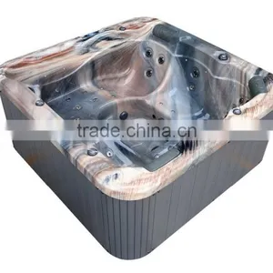 5 or 6 Person Outdoor Spa Bath Massage Hot Tub Parts Red Cedar Massage Hot Tub thumbnail-6