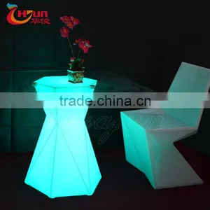 Led RGB Glowing Dining Chair& for Resturance Lighting Chairs thumbnail-5