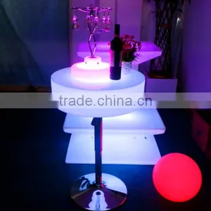HUAJUN Popular Style Wooden Bar Counter Design /bar Counter Furniture With Led Light thumbnail-5