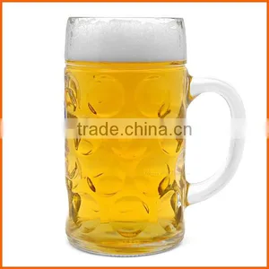 High Quality Popular Handle Glass Beer Cup thumbnail-1