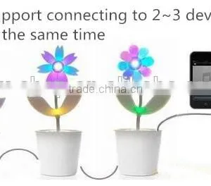 Wonderful Dancing Flower Speaker Sunflower LED Flashing Decorative Speaker For Wholesale thumbnail-6