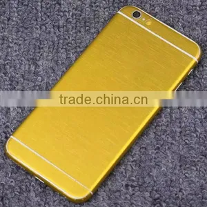 Metal Color Full Body Phone Sticker Screen Protective Film for Iphone 6/plus thumbnail-1