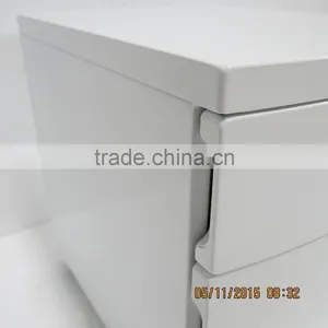 Three Drawer Mobile Cabinet Movable Pedestal thumbnail-2