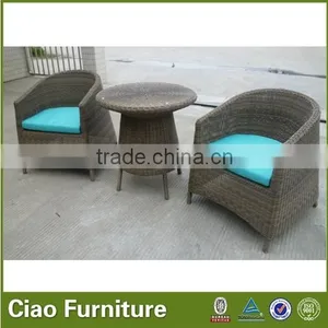 Foshan Patio Furniture Rattan Coffee Set 2015 thumbnail-1