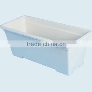 SOL Good Design Balcony Plastic Pots Commercial Planter Pots Rectangular Windows Boxes for Decoration thumbnail-1