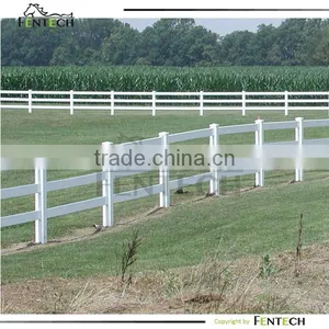 PVC Pole and Rail Paddock Fence thumbnail-1