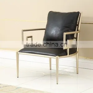 ND065 Luxury Stainless Steel Leisur Chair Modern and Comfortable Design thumbnail-2