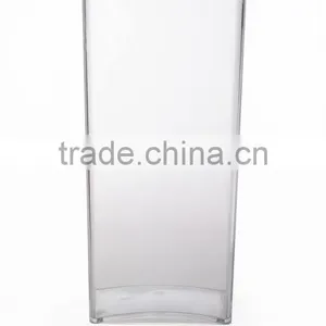 Transparent Tall Cylinder Vase/ Acrylic Bud Vase thumbnail-1