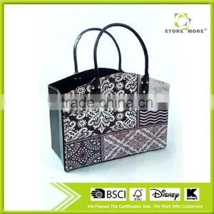 Foldable Leatherette Organizer Storage Basket Magazine And Newspaper Holder Bin thumbnail-1