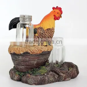 Resin Souvenir With Hens and Roosters thumbnail-3