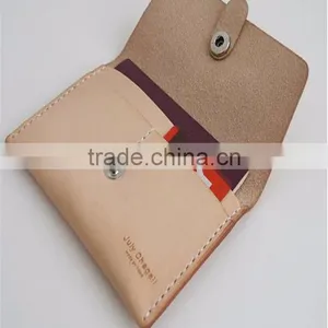 High Quality Passport Holder Two Card Slots One Slot for Passport Wholesale Woman Wallet Real Leather Passport Wallet thumbnail-3