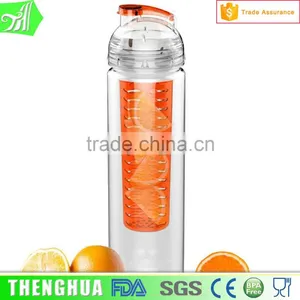 Bpa Free 27oz Tritan Custom Logo Fruit Infuser Shaker Water Bottle thumbnail-4