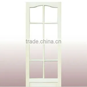 Good Quality Glass Insert Wood Interior Door thumbnail-2