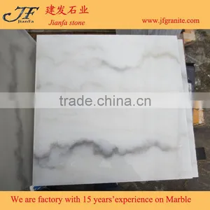 Bathroom Use Chinese Cheap Guangxi White Marble Slab Natural Stone Slab thumbnail-5